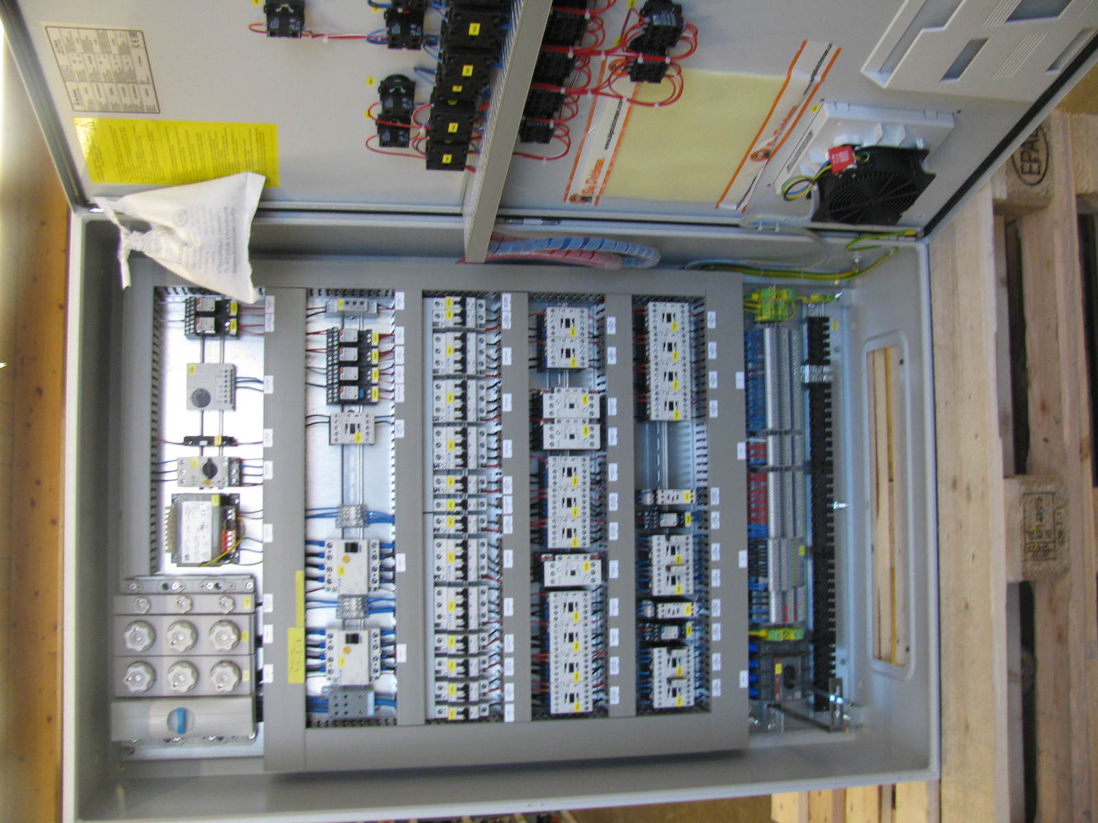 Control panel Viper ext. Eco ventilation layers w. 3 x emerg